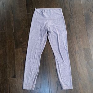 Heathered Grey Lululemon Leggings